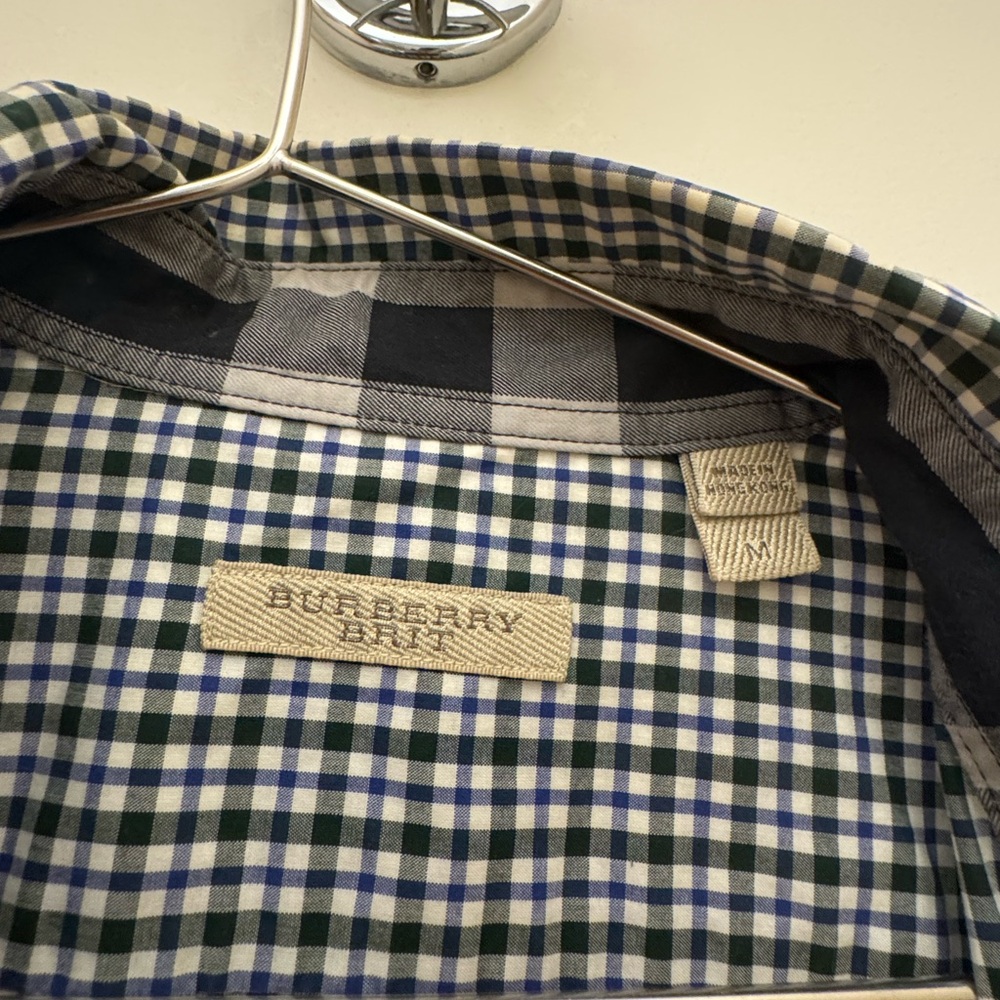 Burberry Black and White Casual Button Down Shirt - Picture 4 of 4